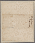 Washington, George. Philadelphia. To General Morgan