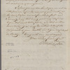 Washington, George. Mount Vernon. To General Morgan