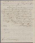 Washington, George. Mount Vernon. To General Morgan