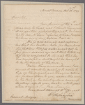Washington, George. Mount Vernon. To General Morgan