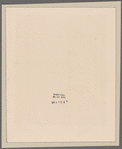Washington, George. Mount Vernon. To General Morgan