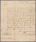 Washington, George. Headquarters. To Colonel Morgan