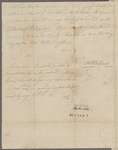 Nov. 8. Williams, [Otho Holland]. Camp Hillsborough. To Brigadier General Morgan
