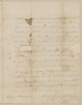 Nov. 8. Williams, [Otho Holland]. Camp Hillsborough. To Brigadier General Morgan