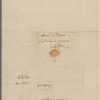 Zane, Isaac. Marlbro Iron Works. To Colonel Morgan