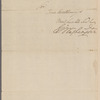 Washington, George. Headquarters. To Governor George Clinton