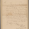 Putnam, Israel. Headquarters. Peekskill. To William Malcom