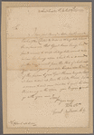 Putnam, Israel. Headquarters. Peekskill. To William Malcom