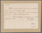Gates, Horatio. Cantonment of New Windsor