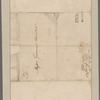 Heath, William. Kingstreet. To Major General Worster