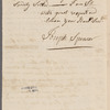 Spencer, Joseph. East Haddam. To Jedidiah Elderkin