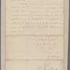 Greene, Nathanael. Headquarters. To Governor Rutledge