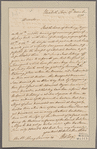 Stirling, [Lord]. Elizabeth Town. To Henry Laurens