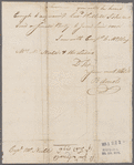Arnold, Benedict. Holland House. To Captain McNeill