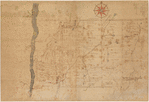 Untitled manuscript map of Great Nine Partners Patent in Dutchess County, New York