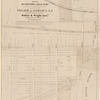 Map of 163 sections or villa sites and a plot of 4 1/3 acres of ground with the mansion & other buildings situated near the centre of the village of Jamaica, L.I