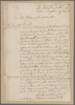 Gansevoort, Peter. Kingston. Petition to the Legislature of the State of New York