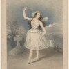 Miss Emma Harding as Queen of the Wilis, in the Phantom dancers