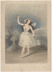 Miss Emma Harding as Queen of the Wilis, in the Phantom dancers