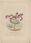 Madame Lecompte, principal danseuse at the Theatres Royal Paris, St. Petersburgh, Lyons &c. &c., in the character of Zoloe, the bayadere, at the Park Theatre New York, Novem'r 27 1837