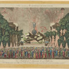 Vue brillante de l'aniversaire du 14 juillet 1801