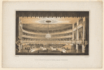 Vue de l'intérieur de la salle du Théâtre-Cirque de St. Pétersbourg