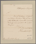 Trumbull, Jonathan, Jr. Philadelphia. To Commander at Dobbs Ferry