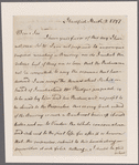 Wadsworth, J. Hartford, Connecticut. To [Capt. Nehemiah Hubbard]