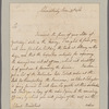 Amherst, Jeffrey. Schenectady. To Colonel Bradstreet