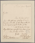 Amherst, Jeffrey. St. James Square. To Duke of Portland