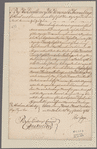 Gage, Thomas. To Abraham Mortier