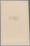 Gage, Thomas. To Abraham Mortier