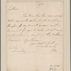 Gage, Thomas. To Mssrs. Thackeray and Co