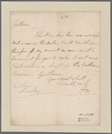 Gage, Thomas. To Mssrs. Thackeray and Co