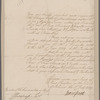 Grant, James. St. Lucia. To Robert Haldane Bradshaw