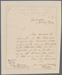 Jackson, R. To Major General Brownrigg