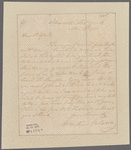 Nelson, Horatio. Albemarle, N.Y. To Pilford