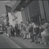 Bus stop on Fairfax Avenue, Los Angeles, CA
