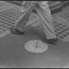 Sidewalk clock. New York, NY