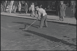 Street paving. New York, NY