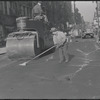 Street paving. New York, NY