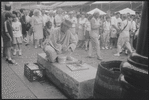 Street performer. South Street Seaport, New York, NY