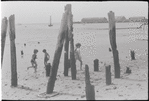 Children at the beach