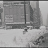 Winter street scene. New York, NY