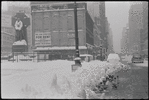 Winter street scene. New York, NY