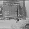 Winter street scene. New York, NY