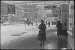 Winter street scene. New York, NY
