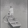 Man in rowboat