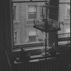 Birdcage near window. New York, NY