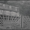 House with wooden fence